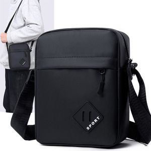 Men's Oxford Cloth Crossbody <b>Bag</b> <b>Small</b> Lightweight Shoulder <b>Bag</b> For Everyday Use Sport Style - Product Image 2
