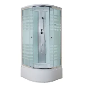 Cheap Shower Cubicle Enclosure , Bath Complete Shower cabin with 35cm ABS tray