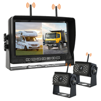 ZYX sans fil Camara système tracteur voiture moniteur sans fil caméra de recul avec moniteur chariot élévateur atteindre camion Ahd 1080p