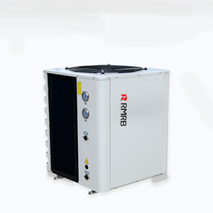 Pompe à chaleur commerciale à source d'eau RMRB RMRB-03YR-D 12kW, compresseur à vis R410A, haute performance énergétique (COP), 380V, pour piscines et hôtels - Product Image 4
