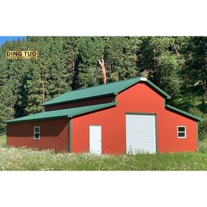 โรงจอดรถสำเร็จรูปโรงจอดรถโครงสร้างเหล็กอุตสาหกรรมโรงเก็บของในอาคารสำนักงาน - Product Image 4