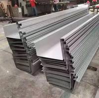 200mm * 150mm * 1.5mm 1-4mm 304 acier inoxydable gouttière toit eau de pluie Collection creux étanche résistant à la Corrosion entrepôt