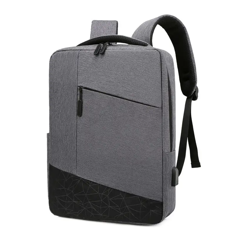 Mode personnalisée sac à dos pour ordinateur portable pour hommes avec USB sacs de voyage d'affaires sacs d'école étanches Mochilas de Viaje sacs pour étudiants