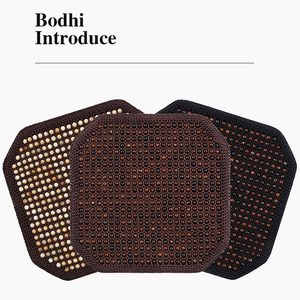 Xiangta All Seasons, juego completo de fundas de asiento de coche con cuentas de madera, estilo deportivo para coche, fundas de asiento automotrices transpirables para <span class=keywords><strong>Toyota</strong></span> Honda - Product Image 3
