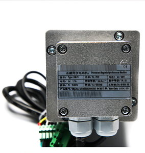 Moteur de porte synchrone à aimant permanent DM-75 75W 100V avec poulie de synchronisation, pièces de rechange pour <span class=keywords><strong>ascenseur</strong></span> TKE <span class=keywords><strong>ThyssenKrupp</strong></span> K400 - Product Image 6