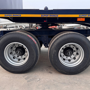 Rimorchio Semirimorchio Pianale in Acciaio Rhinox con Timone per <span class=keywords><strong>Container</strong></span>, Capacità di Carico 31000kg - Product Image 3