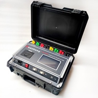 Testeur de résistance d'enroulement automatique à 3 canaux Huazheng, analyseur de résistance DC triphasé pour transformateur avec unité d'impression de données