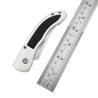 Outil de survie, couteau pliant Portable Compact et minimaliste pour activités de plein air, Camping, randonnée, pêche, couteau de plein air noir