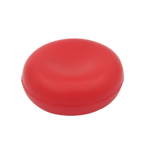 Pelota Antiestrés de Espuma de PU con Logotipo Personalizado, Forma de Glóbulos Rojos, Suave, de Rebote Lento, para Aliviar el Estrés, Regalos Promocionales para Niños y Adultos - Product Image 3