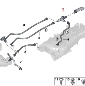 宝马F30N F31NSedanWagon阀的油箱通气阀OEM13907643106 13907645860 1 2 3 4 5 6 7 8系列X3 X4 X5 X6 X7 Z4 - Product Image 6