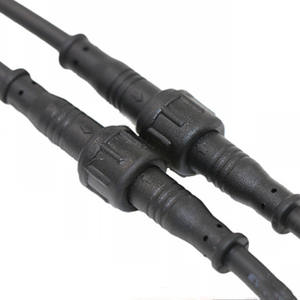 M12 3pin芯防水公母对接连接器插头<span class=keywords><strong>3</strong></span>芯电机室外防水插头电缆 - Product Image 4