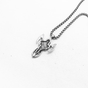 Yunnique-collar con colgante de calavera de acero inoxidable, diseño de esqueleto gótico, joyería de moda Unisex - Product Image 2