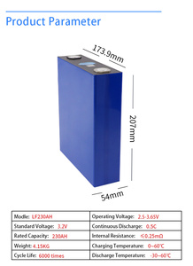 Güneş Enerjisi Depolaması için Ev Tipi Solar Lityum Pil LiFePO4 LFP Prizmatik Hücre 230Ah 280Ah 304Ah 314Ah 334Ah 530Ah - Product Image 2