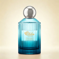 Flacon de parfum en verre de luxe unique personnalisé avec logo sérigraphié, ensemble de flacons atomiseurs vides de 30 ml, 50 ml, 100 ml avec bouchon à vis, vente en gros