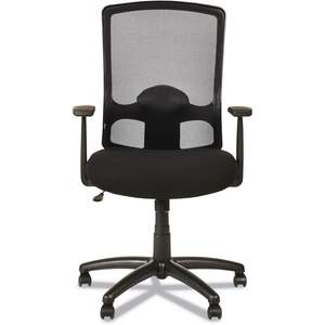 Silla Ergonómica Alera Serie Etros con Respaldo Alto, Giratoria/Inclinable, Reposacabezas Ajustable, Tela Moderna y Malla de Aluminio - Product Image 6