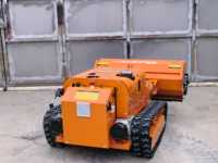 Tondeuse à gazon robotisée à moteur diesel, largeur de coupe 800 mm, 1000 mm, 1200 mm, télécommande, tondeuse à gazon sur chenilles