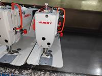 Machines à coudre industrielles semi-automatiques à entraînement direct JUKKY, nouveau modèle 9808, avec moteur intégré pour divers tissus