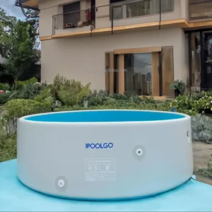 IPOLGO piscina inflável 2024 novo design para uso ao ar livre e familiar piscina inflável portátil conjunto rápido