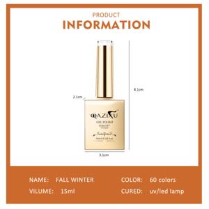 Gouden Fles Luxe Nail <span class=keywords><strong>Gel</strong></span> Set Custom Logo Doorweekt Uv <span class=keywords><strong>Gel</strong></span> Groothandel 60 Kleuren Mooie Kwaliteit Nagellak Set Voor Salon - Product Image 2