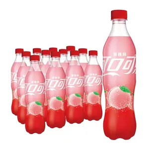 Cola 500ml peach flavour soft drink carbonated soft drinks exotic drinks