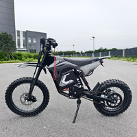 Sepeda Motor Trail Listrik 2026 Light Bee Style Terbaru 3 Kecepatan 6000W Peak Mid-Drive 60V 30Ah