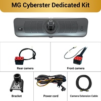 Caméra de recul numérique 2K Sinjet pour MG Cyberster avec Wi-Fi, écran complet 9,2 pouces, H10 Pro Mirror DashCam