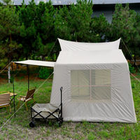 Tente Gonflable de Protection - Tente Pop-up Portable pour le Camping en Plein Air, la Randonnée, le Pique-nique, Tente de Camping Gonflable