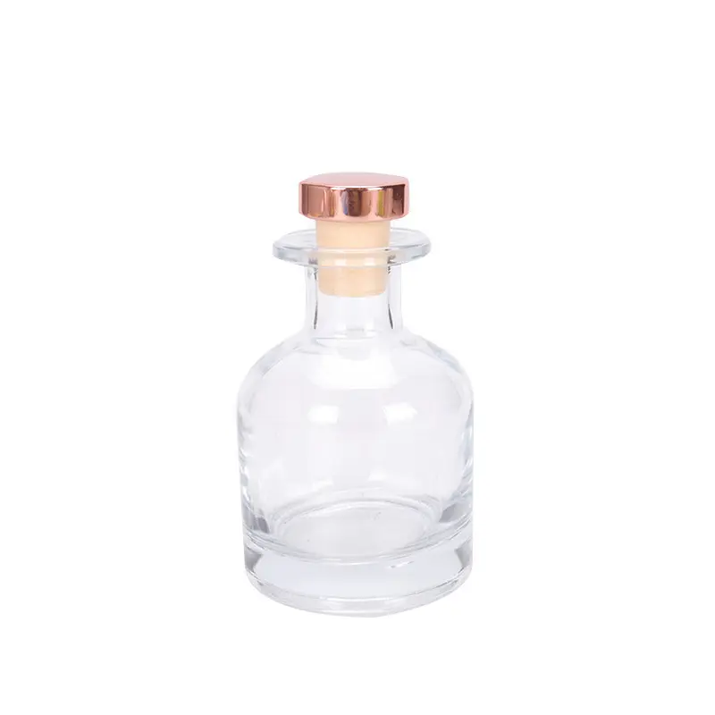 Transparent 120ml Fragrance Prefumes Oil Reed Diffuser Refill Bottle