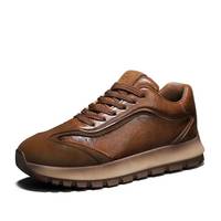 Nouvelles Baskets Décontractées à Lacets pour Hommes Printemps 2025 – Style Rétro Tendance, Chaussures de Sport et de Course avec Design Color-Blocking