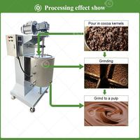 Conche commerciale 100 kg, moulin à billes de laboratoire de grande capacité pour le chocolat avec broyeur à billes