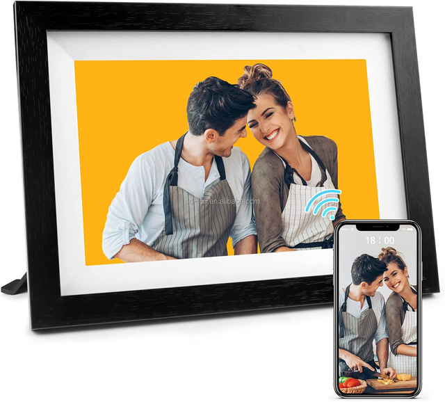 Digital Photo Frame 10 Inch Display Pixel Art Digital Photo Frame With Led Display