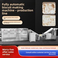Four commercial électrique tunnel entièrement automatique avec moteur, capacité de 250 kg/h, pour la production de crêpes en forme de feuille et de pain pita
