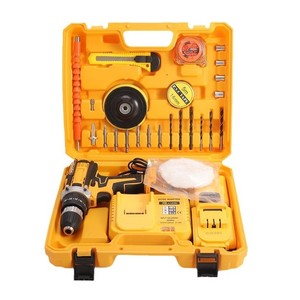 HIERKIN, venta al por mayor, juegos de herramientas de taladro de impacto de 21V, juego de destornilladores recargables, máquinas de perforación inalámbricas, taladros eléctricos - Product Image 5