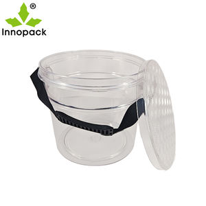 Seau de lavage de voiture prix promotionnel Seau d'eau portable extérieur en PP de qualité alimentaire seau en plastique 15L - Product Image 1