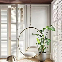 Ventanas Abatibles de Madera de Diseño Moderno y Sencillo de Alta Calidad con Forma Especial