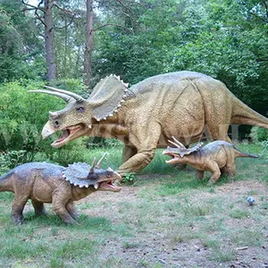 Amusement Park Outdoor Decoration Professional Animatronic Dinosaur Robot For Jurassic Park