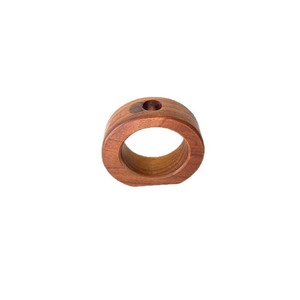 Bases de Madera Personalizadas, Cuadradas o Redondas, de Nogal Negro o Haya, con Orificio para Jarrones, Colgantes, Adornos o Regalos - Product Image 4