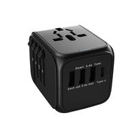 Prise intelligente et rapide pour téléphone portable, cadeau multifonctionnel, accessoires portables, chargeur universel de voyage, adaptateur