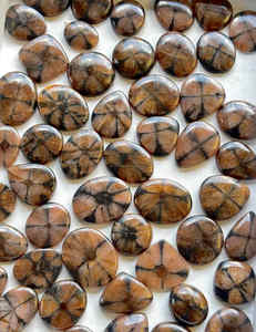 โอปอลคุณภาพสูง รูปทรงวงรี ทำมือจากธรรมชาติ พร้อมเอฟเฟกต์แสง สำหรับทำเครื่องประดับ - Product Image 3