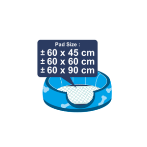 Uni Pet 60x60 10 12P, almohadillas desechables que mantienen a las mascotas secas y limpias con capas absorbentes fuertes para una protección higiénica diaria. - Product Image 5