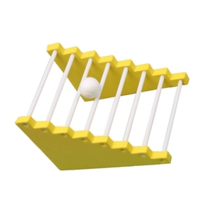 Kit de construction d'escalier à billes en plastique OKYN-G6819, jouet éducatif STEM - Product Image 1