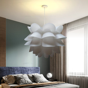 Luminaire suspendu moderne minimaliste tendance, économe en énergie, respectueux de l'environnement, pour villa, salon, entrée, couloir, balcon - Product Image 3