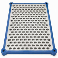 Chars Factory Direct Wholesale Copper Ore Concentrator Plant Polyurethane Edge Banded Hexagonal Punched Vibrating Screen Plate
