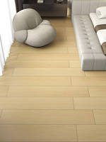 Carreaux minimalistes d'aspect bois de frêne (600x1200) pour les espaces de vie des appartements Loft