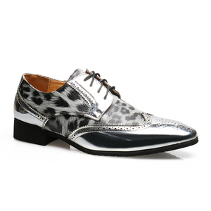 Zapatos Casuales de Negocios de Cuero de Alta Calidad para Hombre, Zapatos de Vestir Formales con Punta Tallada, Zapatos Oxford de Cuero para Hombre - Product Image 2