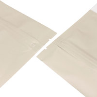 Sac d'emballage personnalisé en feuille d'aluminium pour collation, thé, chocolat, pochette debout pour bonbons, sacs d'emballage de café en forme libre à effet mat