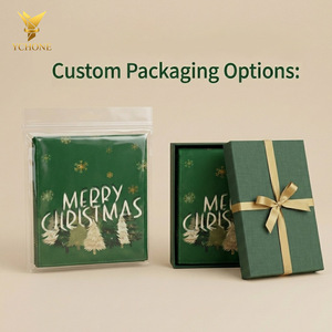 Ychon Wholesale Custom Linen Printed Christmas Tree Table Runners Festival Home Hotel Decorations Merry Christmas Table Runners - Product Image 5