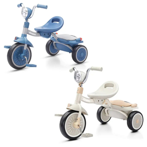 Istaride Hot Sale Pink <b>Mini</b> Baby Toddler Balance <b>Bike</b> 3 Wheel Cycle New Design With Back Seat Pedal Kids Tricycle Trikes - Product Image 1