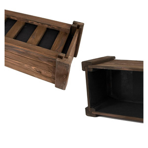<span class=keywords><strong>Esterno</strong></span> legno fioriere balcone giardino fioriere in legno per erbe floreali e piante rettangolari <span class=keywords><strong>esterno</strong></span> grande cortile gar - Product Image 4