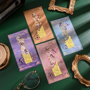 Marque-pages créatifs en métal ajouré, logo personnalisé, clips de lecture sur mesure, petits cadeaux culturels, vos propres designs - Product Image 2